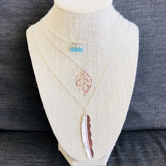 🍒 LAYERED 🍃 Beaded Necklace - Picture 3 of 5